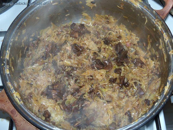 Kapusta z grzybami 