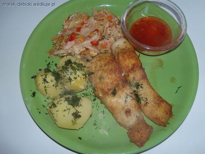 Ryba ze słodkim sosem chilli