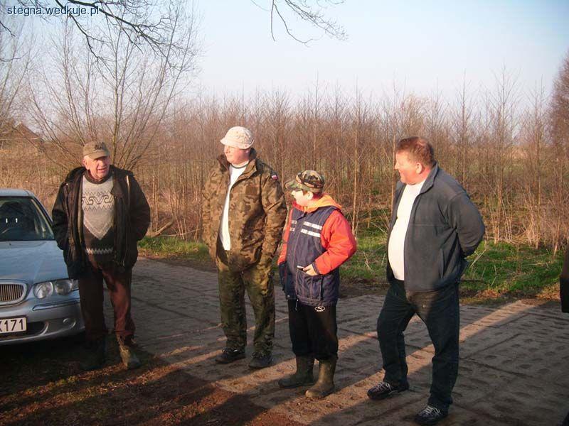 Zawody wędkarskie w Tujsku na rzece Tudze 17 kwiecień 2011