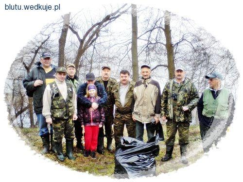 Porządki wiosenne jeziora Chmiel Duży