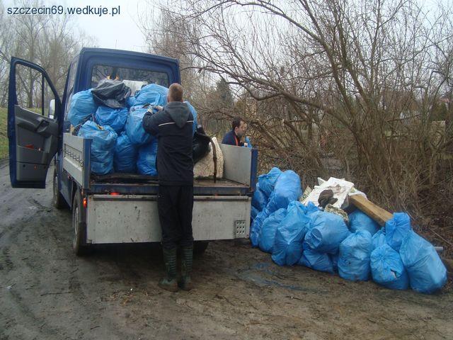 Zapraszamy na sprzątanie łowiska Odra - kamienie Szczecin