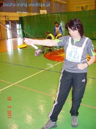 XXI Ogólnopolski Turniej Halowy w wędkarstwie rzutowym - Busko, 26 marca 2011 r.