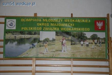 Szkółka Wędkarska ,,Ukleja ,, na Okręgowej Olimpiadzie Dzieci i Młodieży w Błoniu