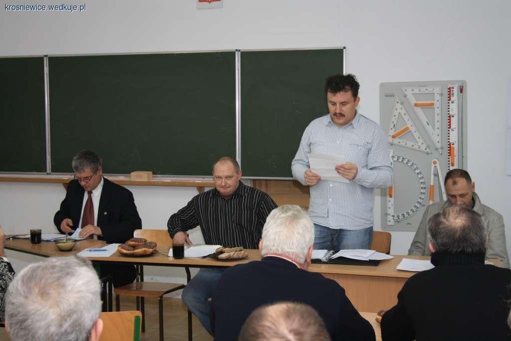 Zebranie Sprawozdawcze w Krośniewicach za 2010