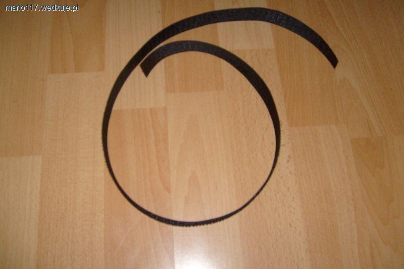 Spinki do wędki z rzepa:)