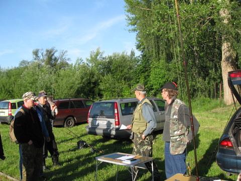 Zawody Spinningowe w kole PZW nr 9 Widok Skierniewice