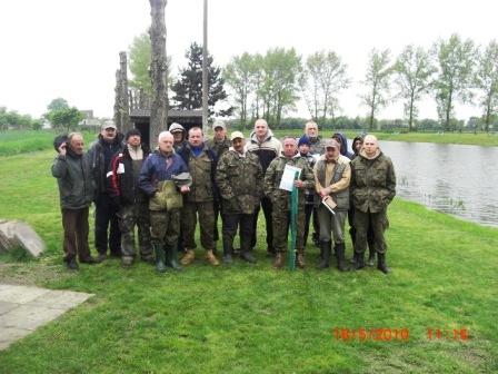 Wyniki Zawodów Wędkarskich Koła PZW Koźmin Wlkp.16.05.10