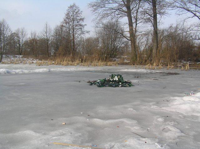 Śmieci po zimie