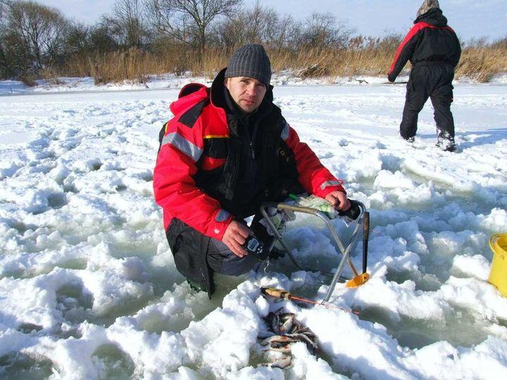 Podlodowe Zawody Koła Big Fish Miedzyodrze 31.01.10