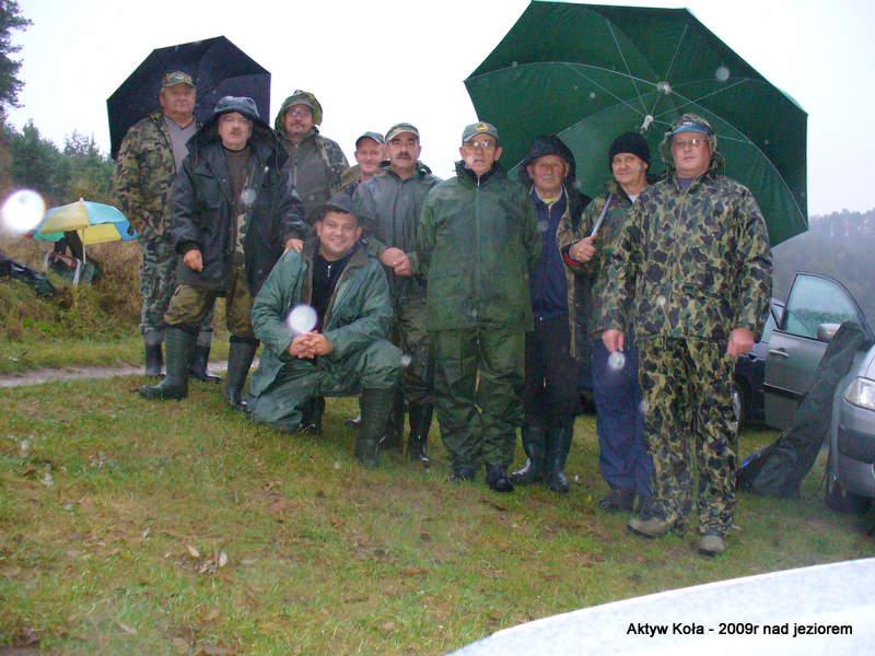 Aktyw koła miejskiego w Brodnicy na zawodach-11.10.09