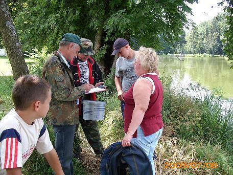 Zawody spławikowe o Puchar Prezesa Koła PZW w Opinogorze-2009.