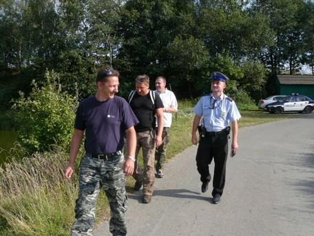 Wspólny patrol społecznej straży rybackiej i policji