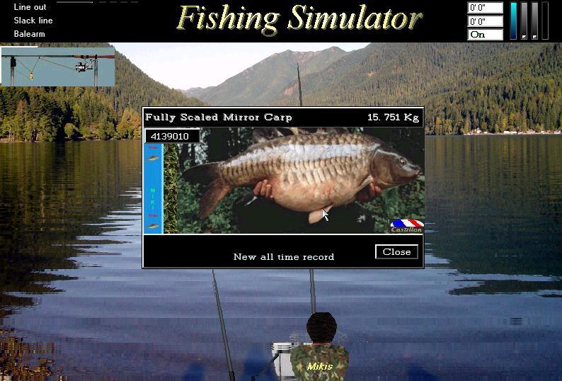 Symulator wędkowania