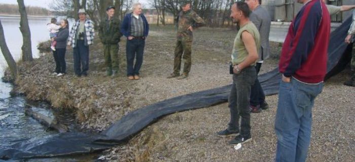 Podziękowania za uczestnictwo w czynie oraz pierwsze wiosenne zarybienie