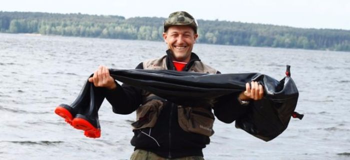 Spodniobuty PROS czyli czarne z czerwonymi