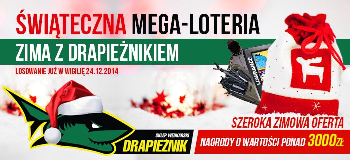 Zima z Drapieżnikiem – KONKURS ŚWIĄTECZNY!!