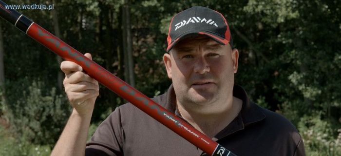Will Raison na stoisku Daiwa Cormoran w Poznaniu