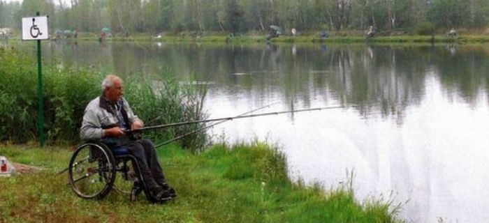 Wędkowanie - pasja silniejsza od kalectwa