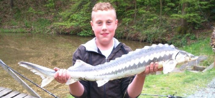 Jesiotrowe eldorado ! jesiotr 108 cm i 8 kg