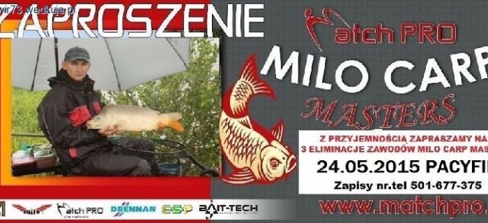 Zaproszenie na Milo Carp Masters 2015