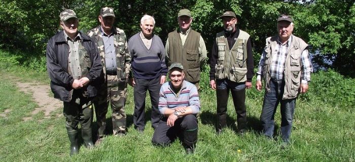 Mistrz aktywu koła PZW w Cekcynie 24.05.15