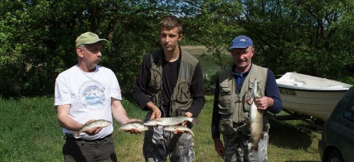 Rozpoczęcie sezonu 2015 na jeziorze Wikaryjskim