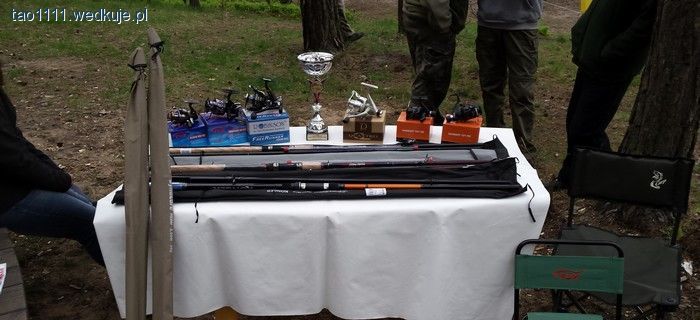 Zawody wędkarskie o puchar sklepu Pstrąg-Rejów 10.05.15