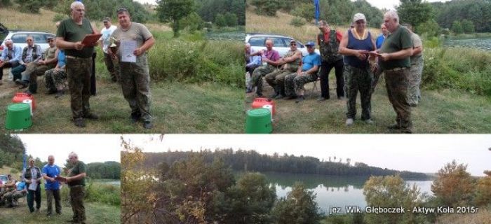 Aktyw Koła nr. 16 na zawodach 23.08.15 Wielki Głęboczek