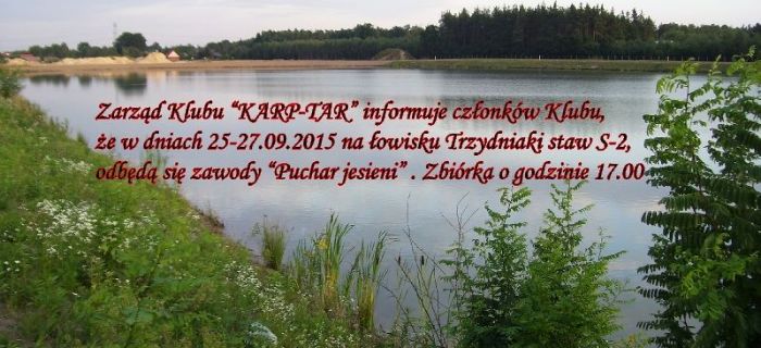 Puchar jesieni klubu KARP-TAR