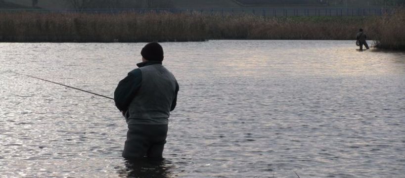 Grudniowe spinningowanie na Radzynach