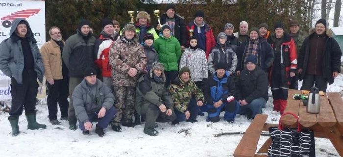 Zawody podlodowe Zofiówka 24.01.2016r