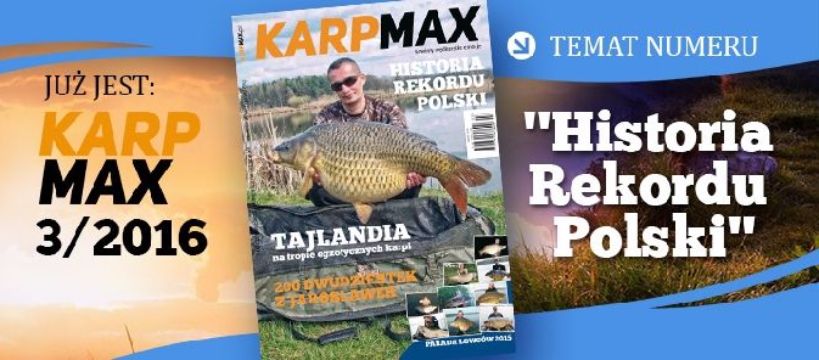 Najnowszy Karp Max 3/2016 już w sprzedaży