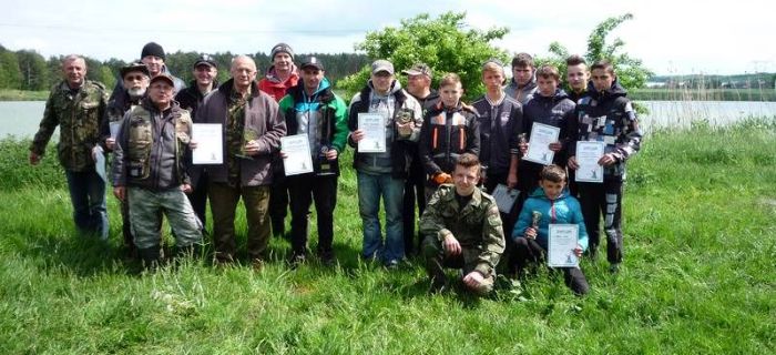 Spławikowe Mistrzostwa Koła Lin. Chorzewa 15 maj 2016 r.