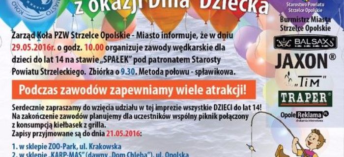 Dzień Dziecka z rybami i wędkarstwem