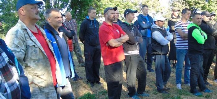 Spławikowe Mistrzostwa Okręgu - Sicina 11-12.06.2016 - I tura