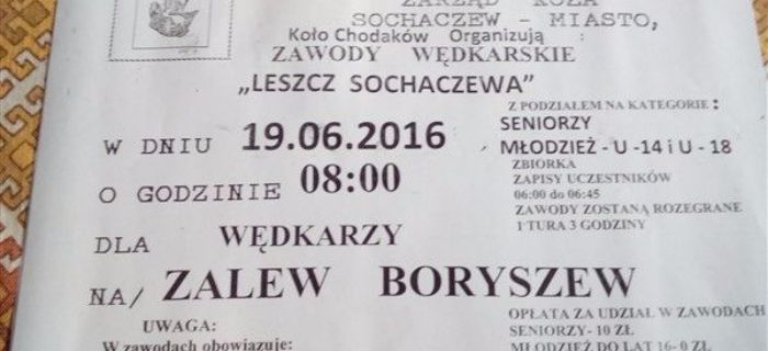 ZAWODY SPŁAWIKOWE 