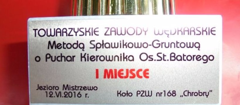 Zawody - jezioro Mistrzewo - wyniki