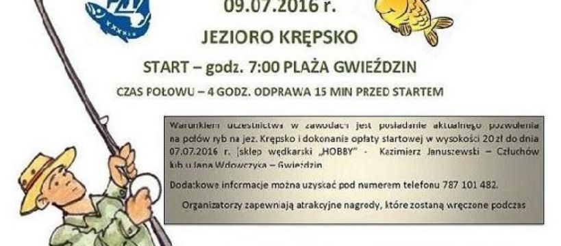 Zawody spinningowe z łodzi o tytuł ,, Mistrz Gminy Rzeczenica