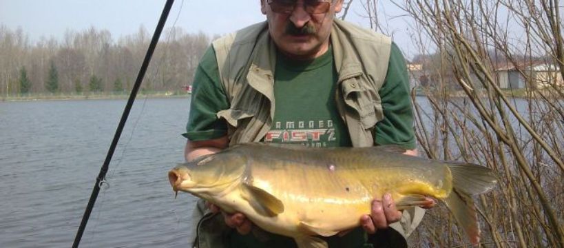 Pierwszy karp w tym sezonie
