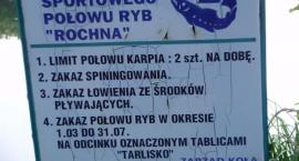 Zalew na rzece Mroga - wieś Rochna