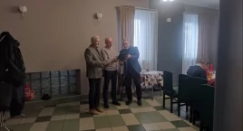 Zdjęcie przedstawia: Zebranie sprawozdawczo wyborcze w kole nr 50 ,,Ciepłownik" Stalowa Wola