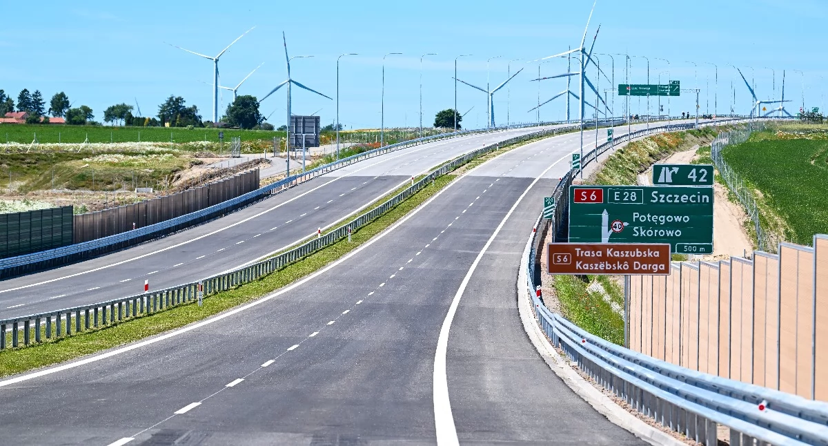 S6 łączy Szczecin i Trójmiasto, a pod Odrą powstanie najdłuższy tunel w Polsce