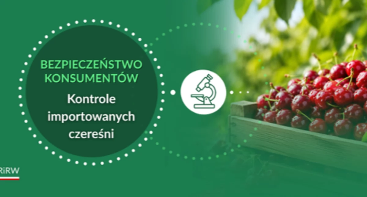 Importowane czereśnie pod większym nadzorem