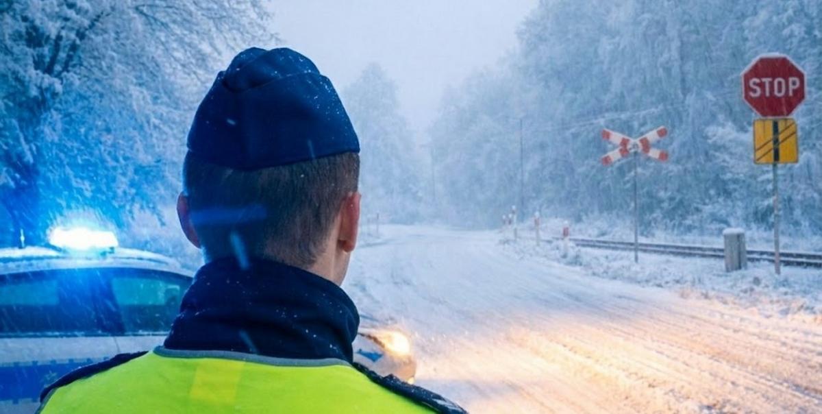 Na 35 kierowców aż 23 zlekceważyło znak STOP na przejeździe kolejowym