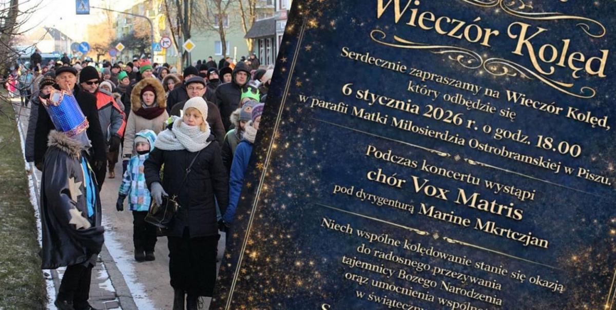 Skromny ale radosny orszak i uroczysty koncert – Pisz świętuje 6 stycznia