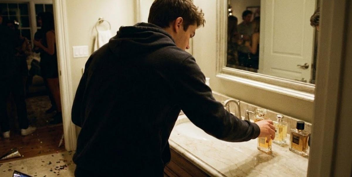 Niefortunny finał sylwestrowej domówki. 19-latek połasił się na perfumy