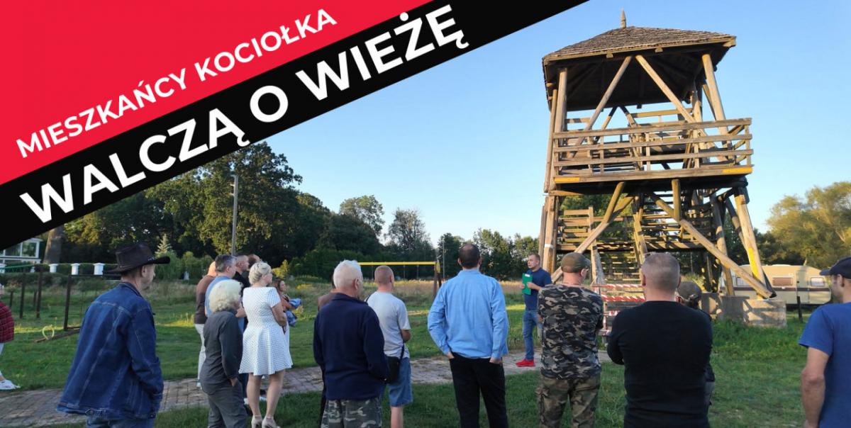 Kociołek Szlechecki domaga się remontu wieży widokowej