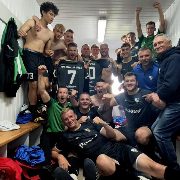 Mazur Pisz świętuje awans do klasy okręgowej