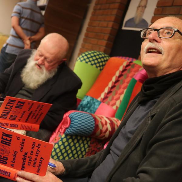 Prof. Bralczyk i Michał Ogórek z piszanami - językowe perełki i masa humoru