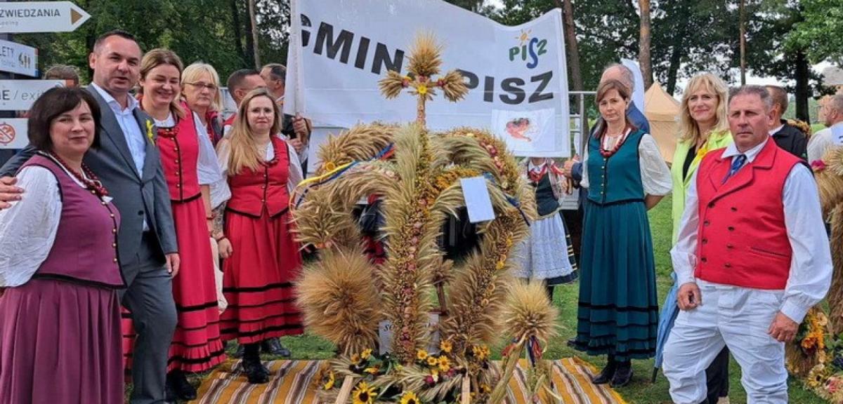 Najpiękniejszy wieniec dożynkowy województwa wykonano w Liskach